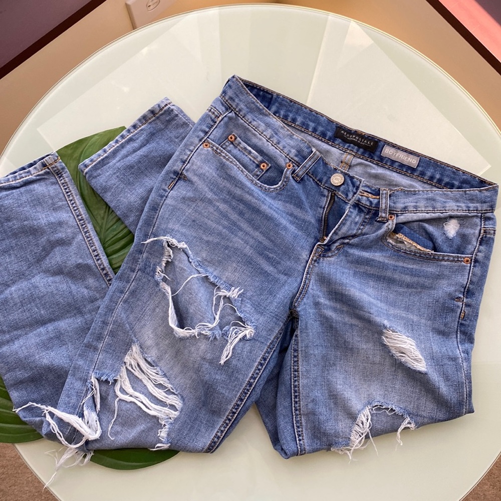 Aeropostle mid rise Boyfriend jeans